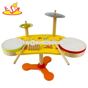 Wholesale kids teaching aid wooden musical instruments toy W07A021