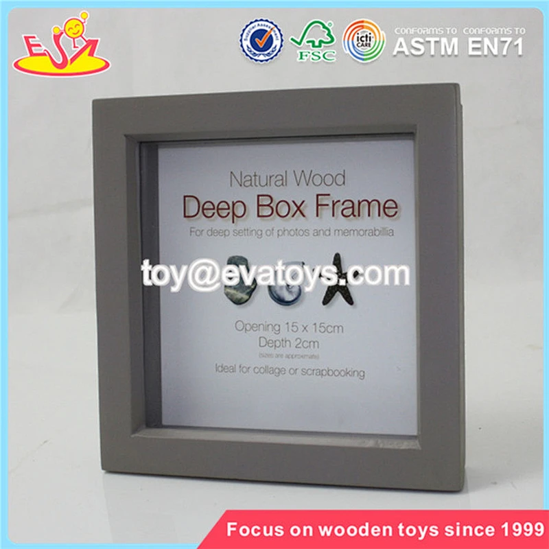 Wholesale classical design wooden wall photo frame for home decoration W09A014