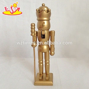 wholesale best sale wooden christmas nutcracker soldier for kids W02A074B
