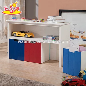 Wholesale best sale children wooden playroom storage bins W08C242