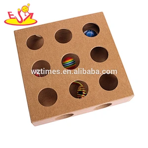 Wholesale high quality safety stainless steel bowl wooden pets feeder bowl for small dogs cats and pets W06F045
