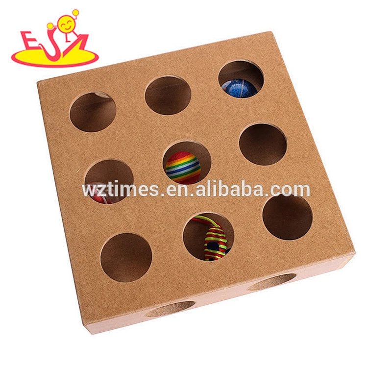 Wholesale high quality safety stainless steel bowl wooden pets feeder bowl for small dogs cats and pets W06F045