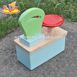2018 wholesale baby wooden toy scales, funny kids wooden toy scales, children home play wooden toy scales W10D148