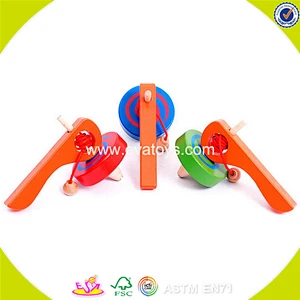 high quality children wooden toy gyro for sale W01B018
