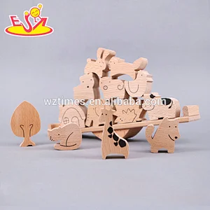 Intelligent brain teaser puzzles wooden unlock game for kids W12F023