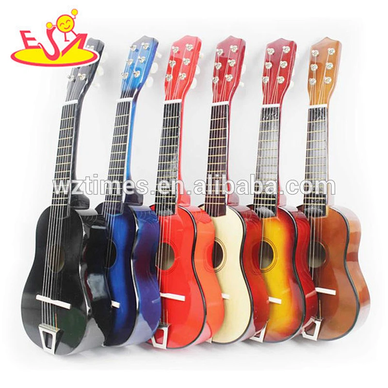 wholesale unique style wooden guitar 34 inches newly fashioned wooden guitar 34 inches W07H029
