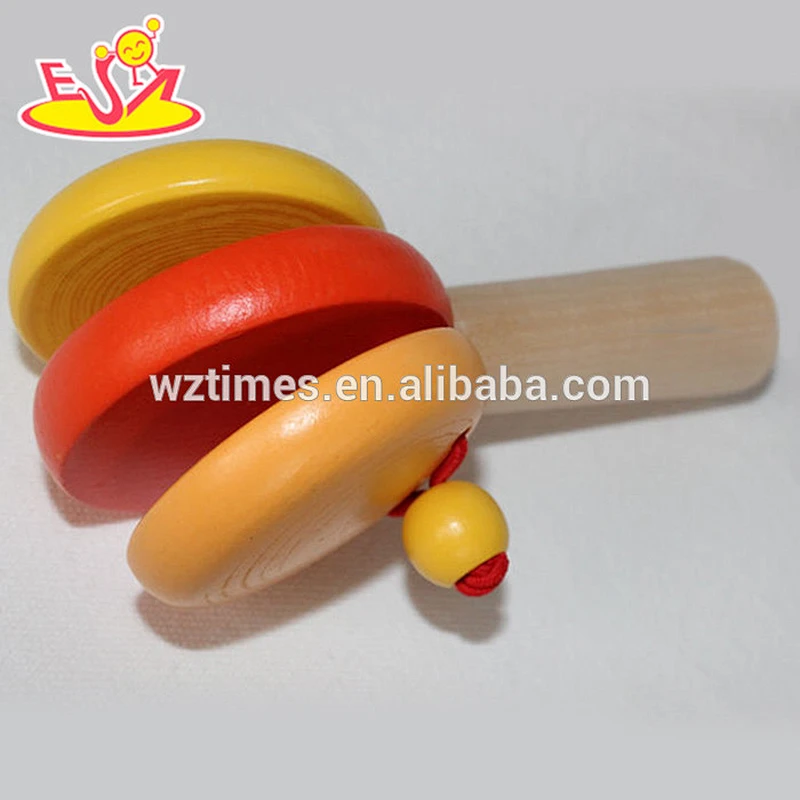 New design Mini colorful Wooden musical instruments toy for baby W08K021B
