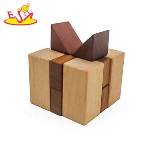 wholesale 100PCS natural non toxic wooden block for children W13A157