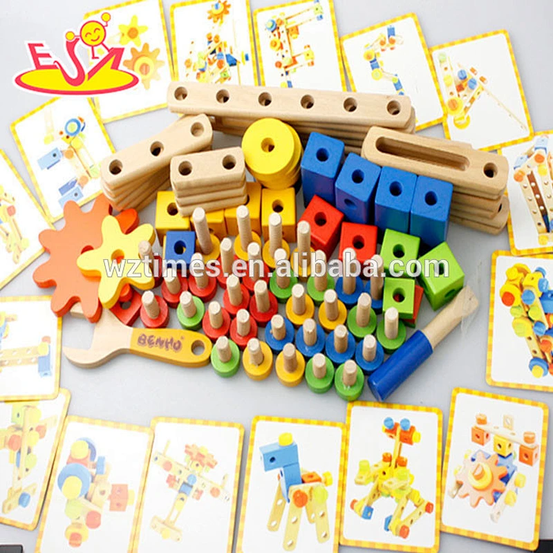 2018 wholesale kids wooden educational games fashion baby wooden educational games children wooden educational games W03C021