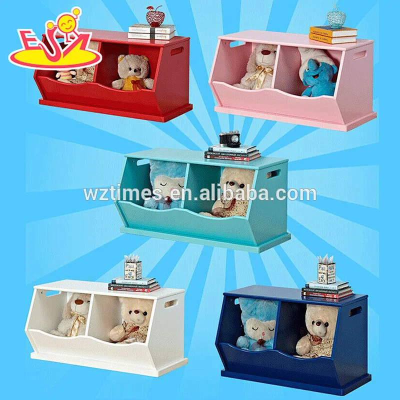 Wholesale most popular wooden toy storage furniture for sale W08C234
