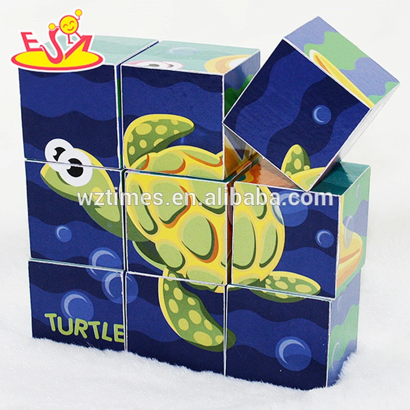 تخصيص الألغاز التعليمية 3D خشبية للأطفال W14F048