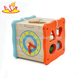 Nueva llegada caja de suscripción de niño de madera para la educación W12D088