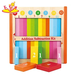 high quality early learning wooden geometric sequence puzzle for kids W12F039