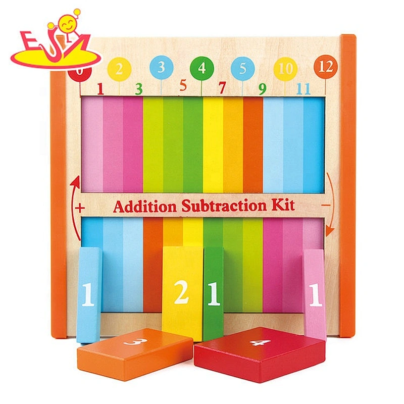 high quality early learning wooden geometric sequence puzzle for kids W12F039