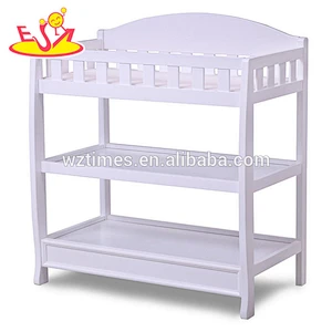2018 Safety wooden baby changing table with high quality W08C113