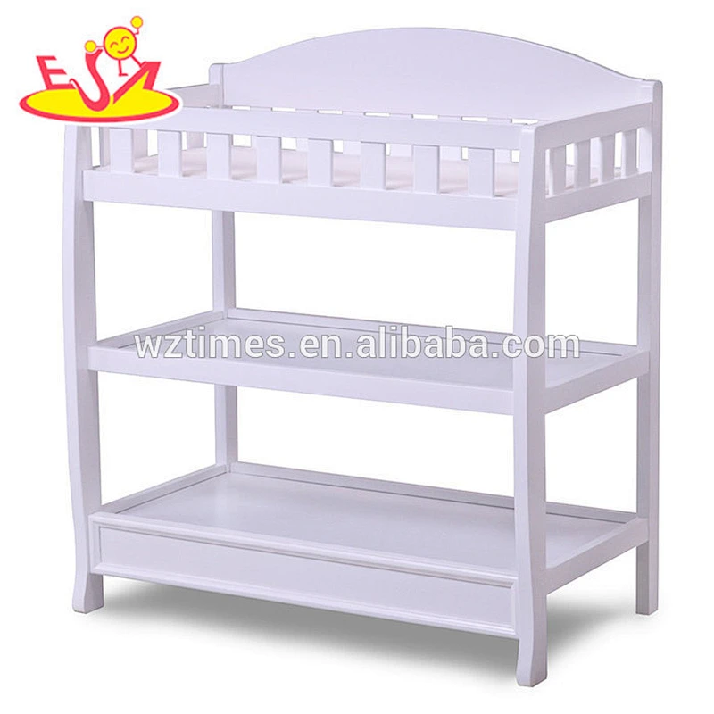 2018 Safety wooden baby changing table with high quality W08C113