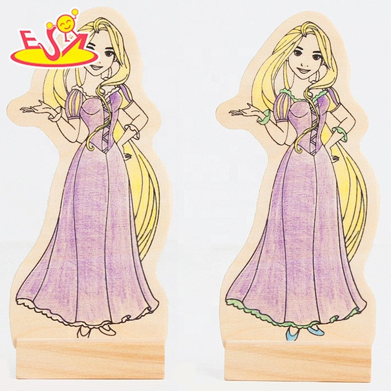 Best sale educational wooden kids drawing toys for wholesale W03A079