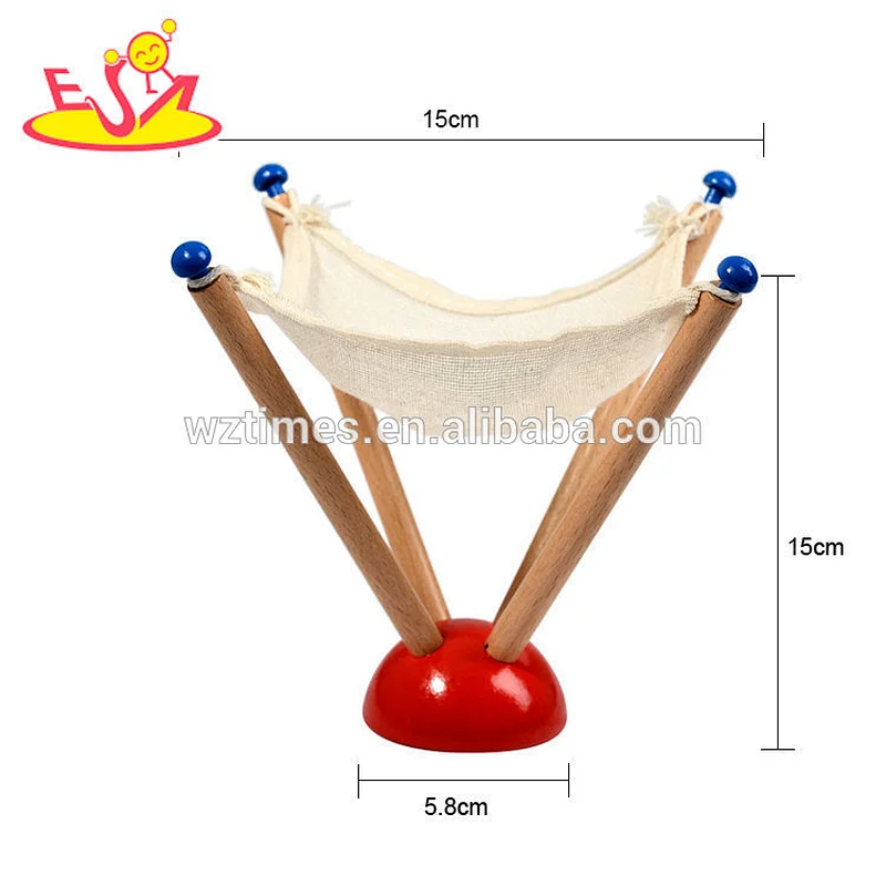 Educational Exercise Hand Flexibility Toys Wooden Ball Game For Kids W01B079