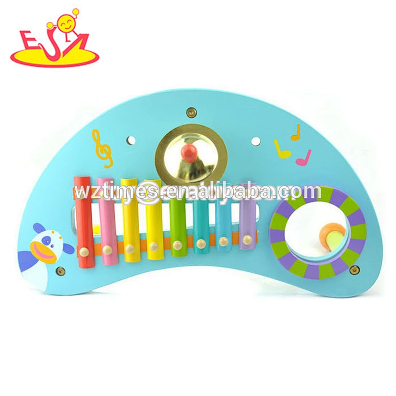 Wholesale hottest sale knock sound wooden musical set toys for children W07A124