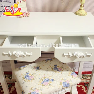 2018 New design wooden table and chair set solid wooden table and chairs bedroom furniture wooden table and chair set W08G191
