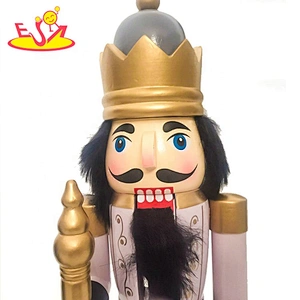 Customize plain wooden nutcracker for wholesale W02A343