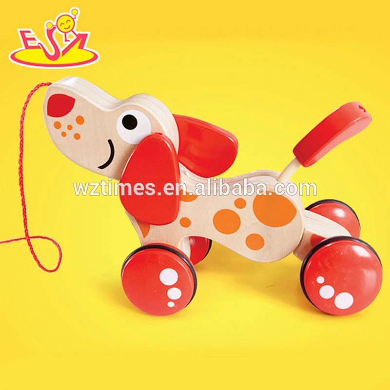 2018 großhandel kinder holz hundespielzeug mode baby hundespielzeug W05B120