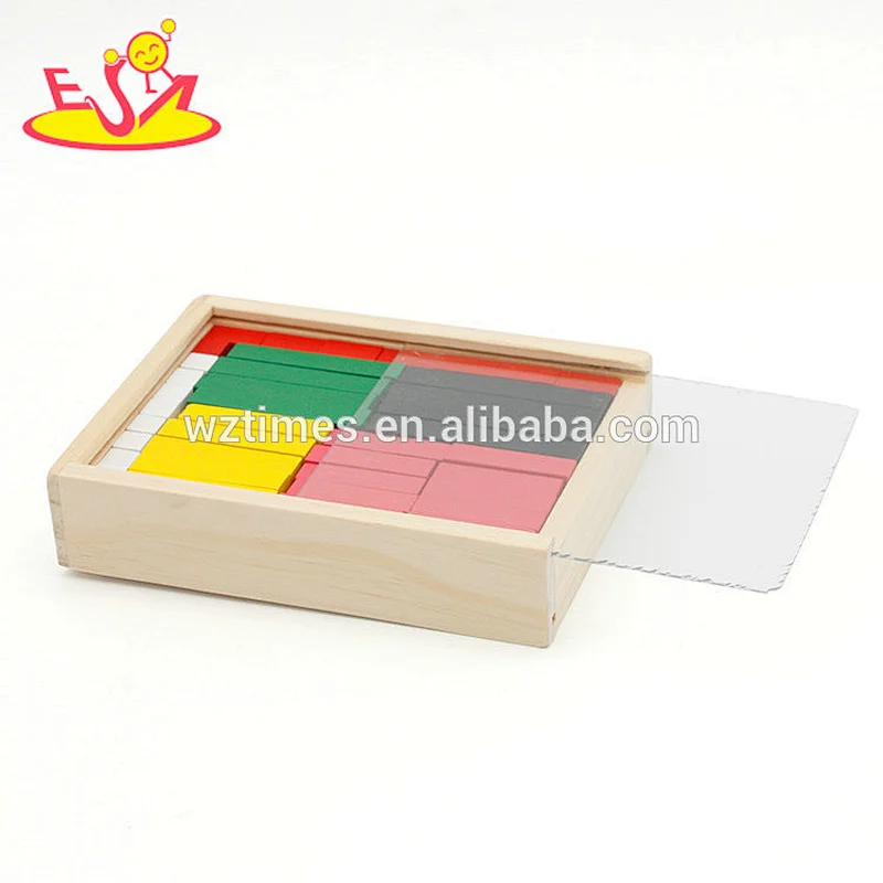 New educational wooden baby blocks for color identify W13A147