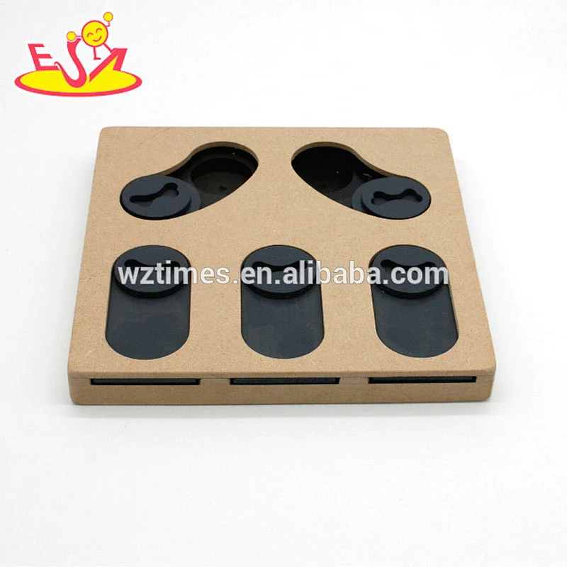 Wholesale best selling interactive wooden pets toy for increasing fun life W06F068