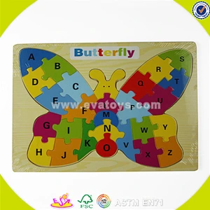 wholesale pretty kids wooden numbers jigsaw toy educational baby wooden numbers jigsaw toy colorful baby puzzle W14B032