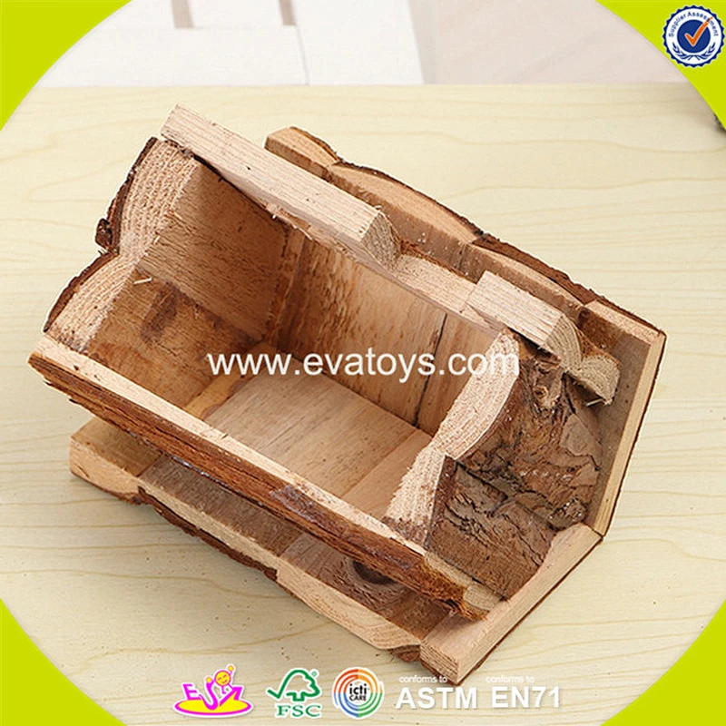 2018 New design wooden animal house small wooden animal house lovely wooden animal house W06F020