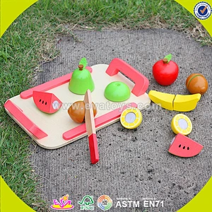 wholesale baby wooden play food set fashion kids wooden play food set popular children wooden play food set W10B111