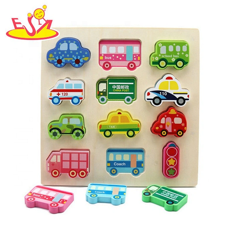 2019 New arrival educational wooden match puzzle for babies W14D083