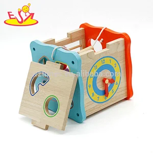 Nueva llegada caja de suscripción de niño de madera para la educación W12D088