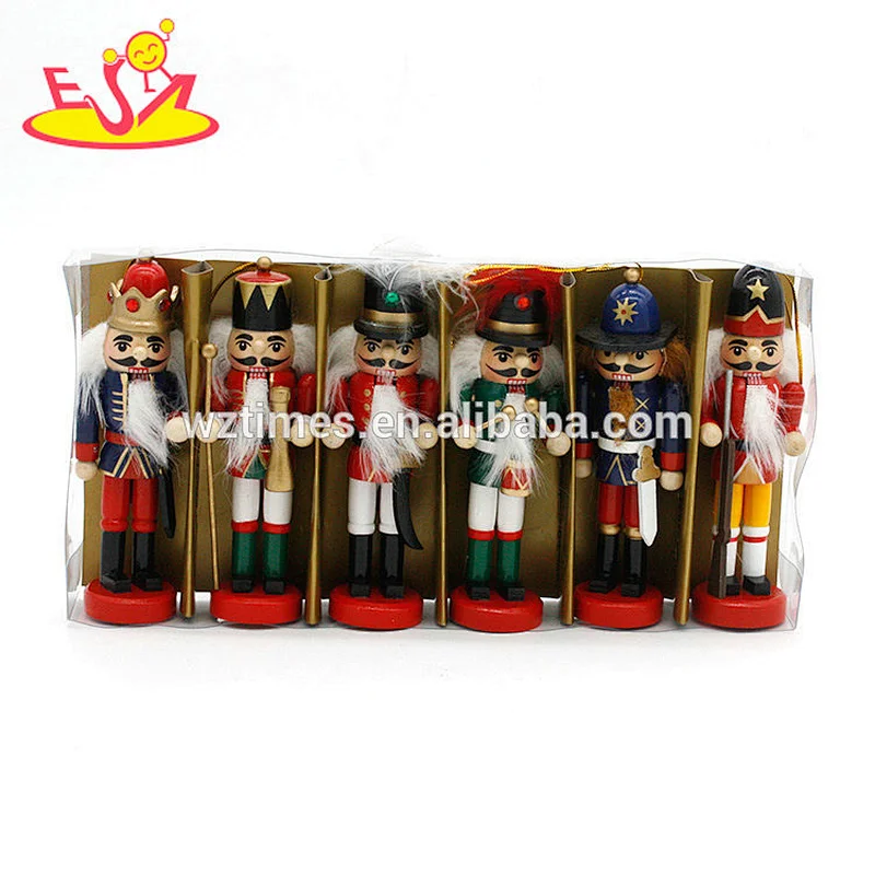 2018 Amazon top seller hottest holiday kids gift wooden nutcracker set for sale W02A294