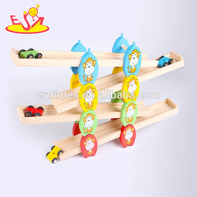 2018 großhandel baby hölzerne kleine schienenwagen top mode kinder hölzerne kleine eisenbahn beliebte kind hölzerne kleine eisenbahn W04E042