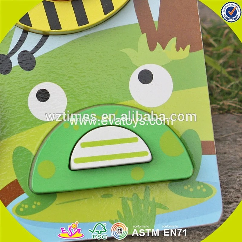 2018 wholesale animals wooden picture puzzle funny kids wooden picture puzzle best design children wooden picture puzzle W14C248