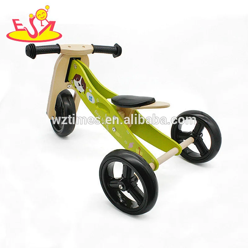 wholesale cheap wooden toddler bike best design wooden toddler bike W16C098-1