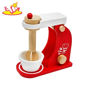 2019 New design kids wooden toy mixer blender for pretend play W10D225