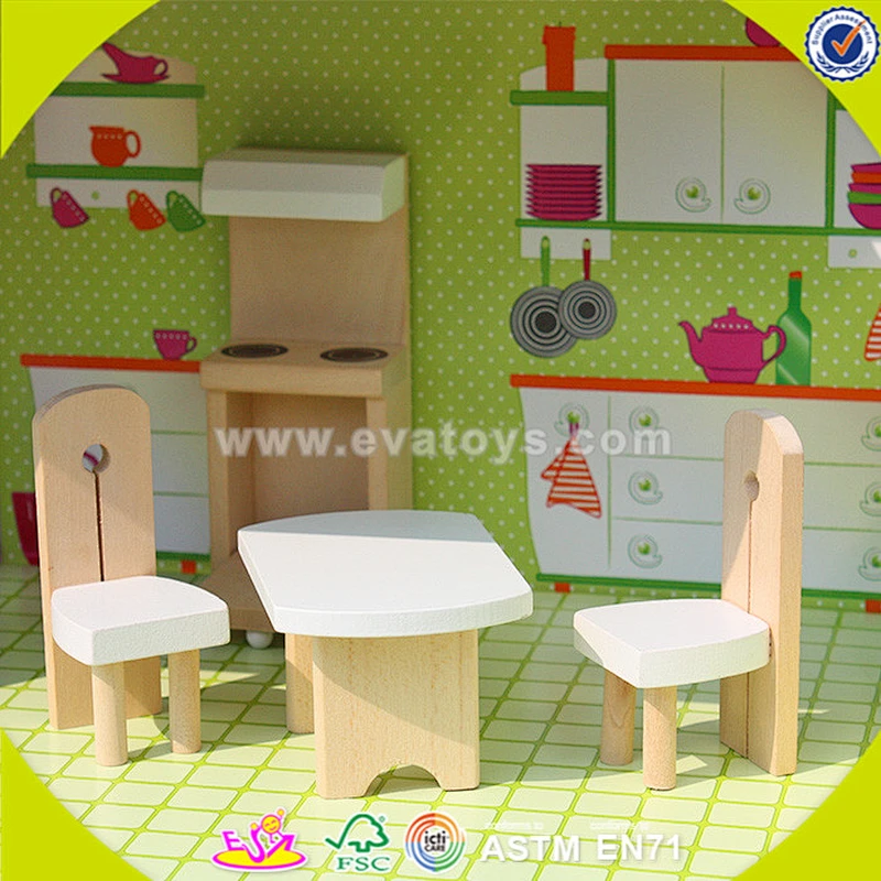 wholesale loving wooden dollhouse toy for kids W06A104