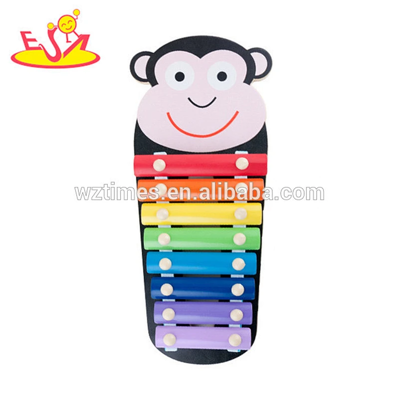 2018 wholesale kids wooden xylophone sounds fashion baby wooden xylophone sounds children wooden xylophone sounds W07C054