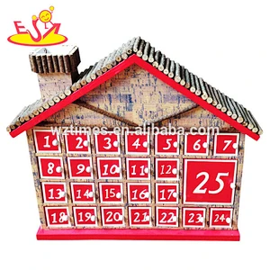 2018 wholesale baby wooden christmas gifts funny kids wooden christmas gifts calendar toy wooden christmas gifts W02A181