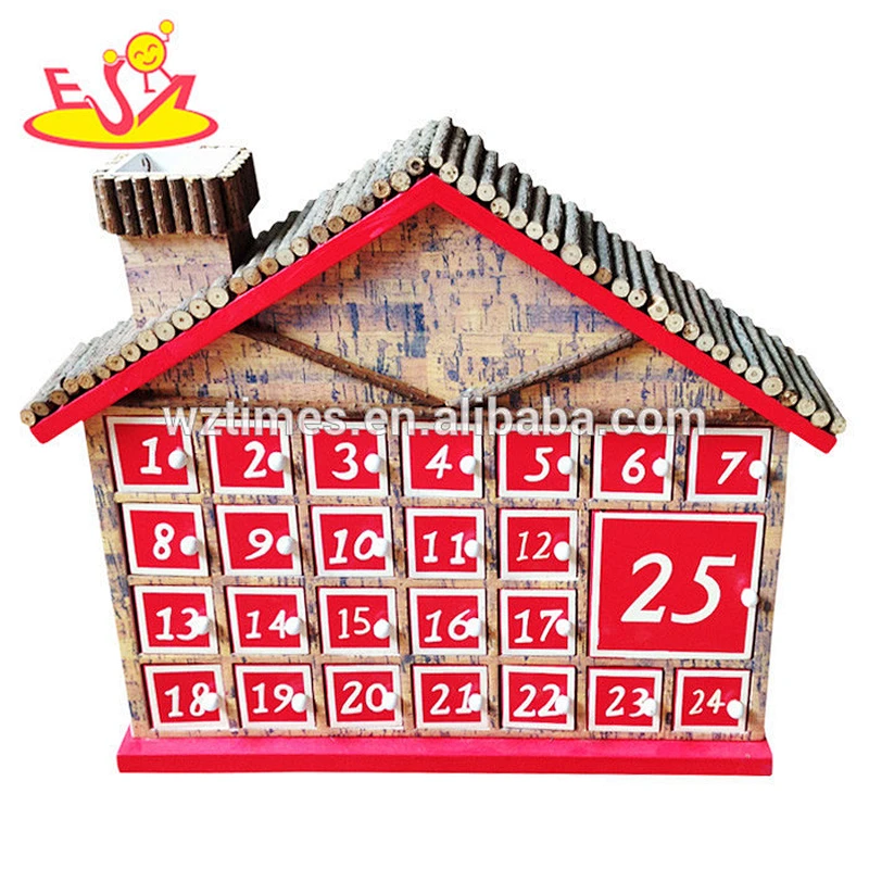 2018 wholesale baby wooden christmas gifts funny kids wooden christmas gifts calendar toy wooden christmas gifts W02A181