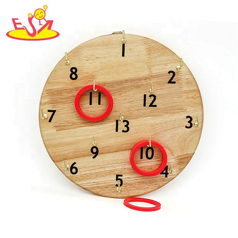 wholesale funny kids wooden quoit boards for wall hanging W01D019