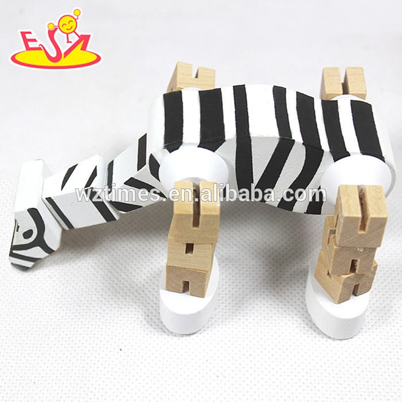 Early learning baby wooden diy toy for education W03B032