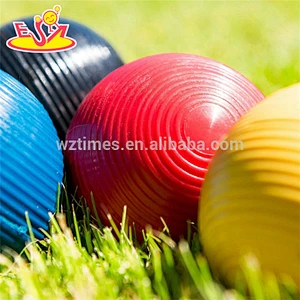 Top fashion children 6 group of wooden croquet set for outdoor W01D003