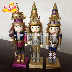 wholesale hottest sale children toy wooden nutcracker W02A060