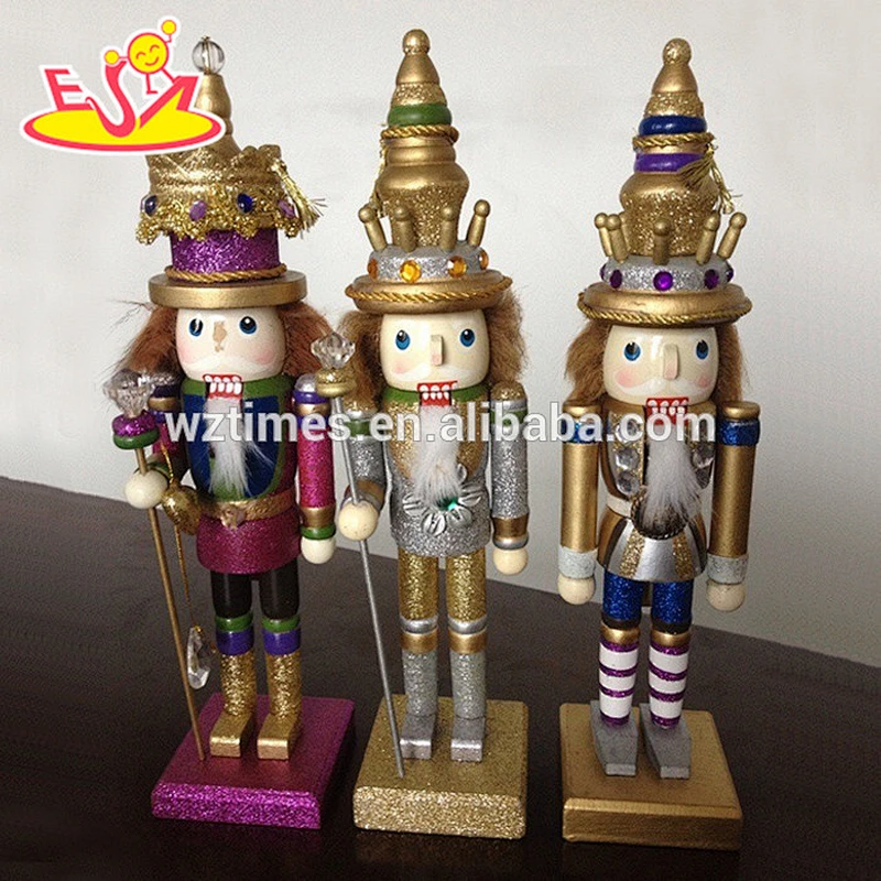 wholesale hottest sale children toy wooden nutcracker W02A060