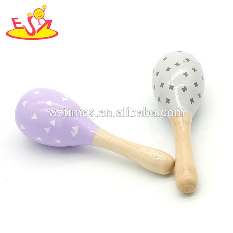 2018 Wholesale hottest funny maracas toy classical shaker musical instrument for toddler W07I136