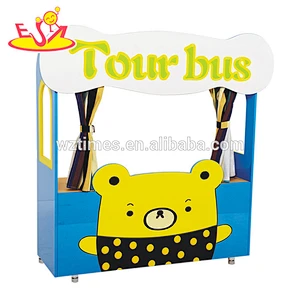 Wholesale customized wooden grocery store for kids, delicate and simple style wooden grocery store toy for children W08C210