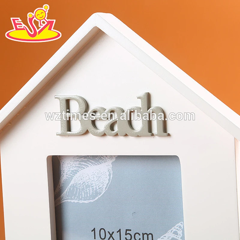 2018 wholesale creative lovely wooden kids photo frame W09A046